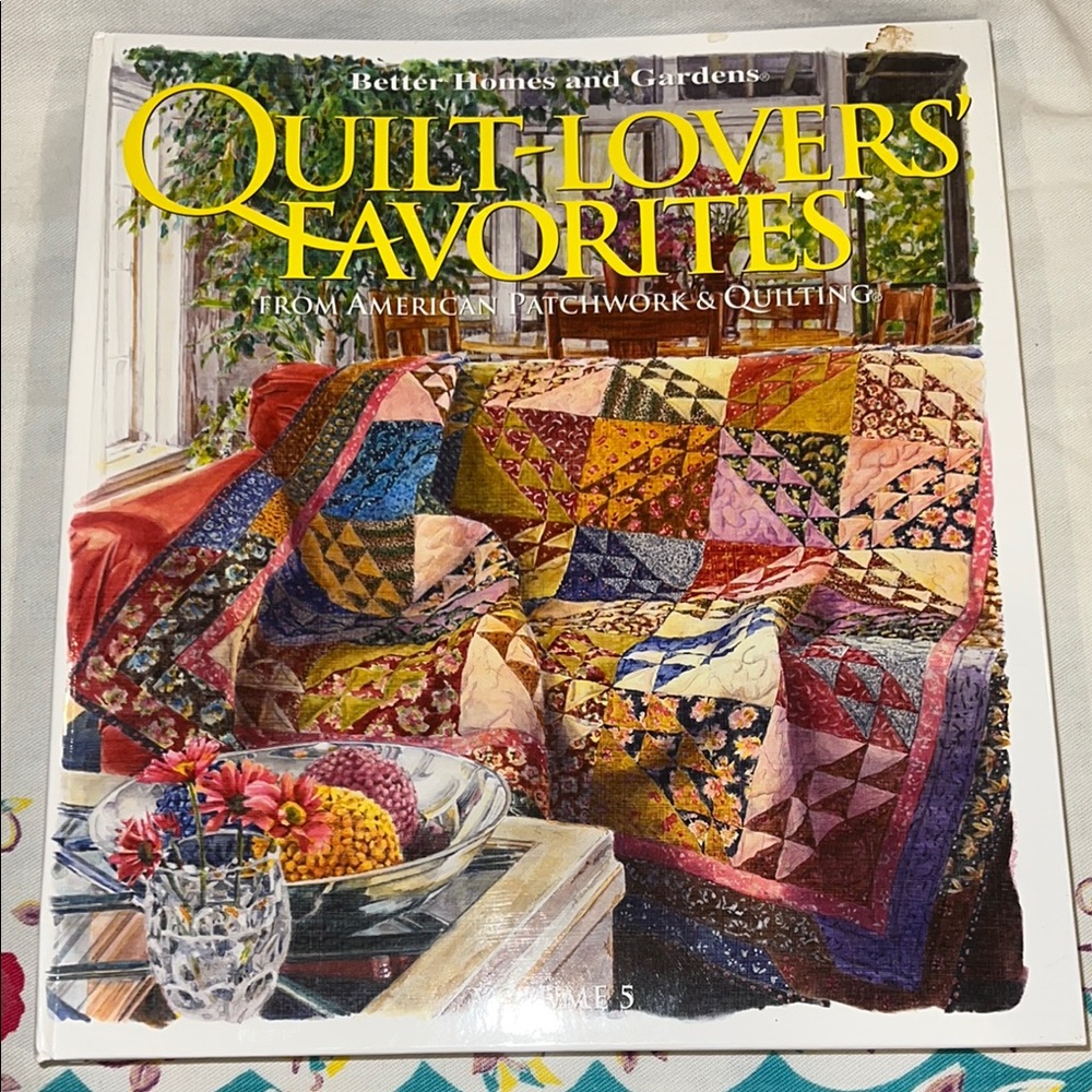Better Homes And Gardens Quilt-Lovers' Favorites Book Volume 5